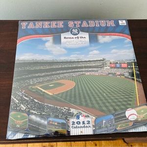 Yankee stadium 2012 calendar